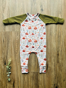 Pyjama évolutif cowboy ( olive )