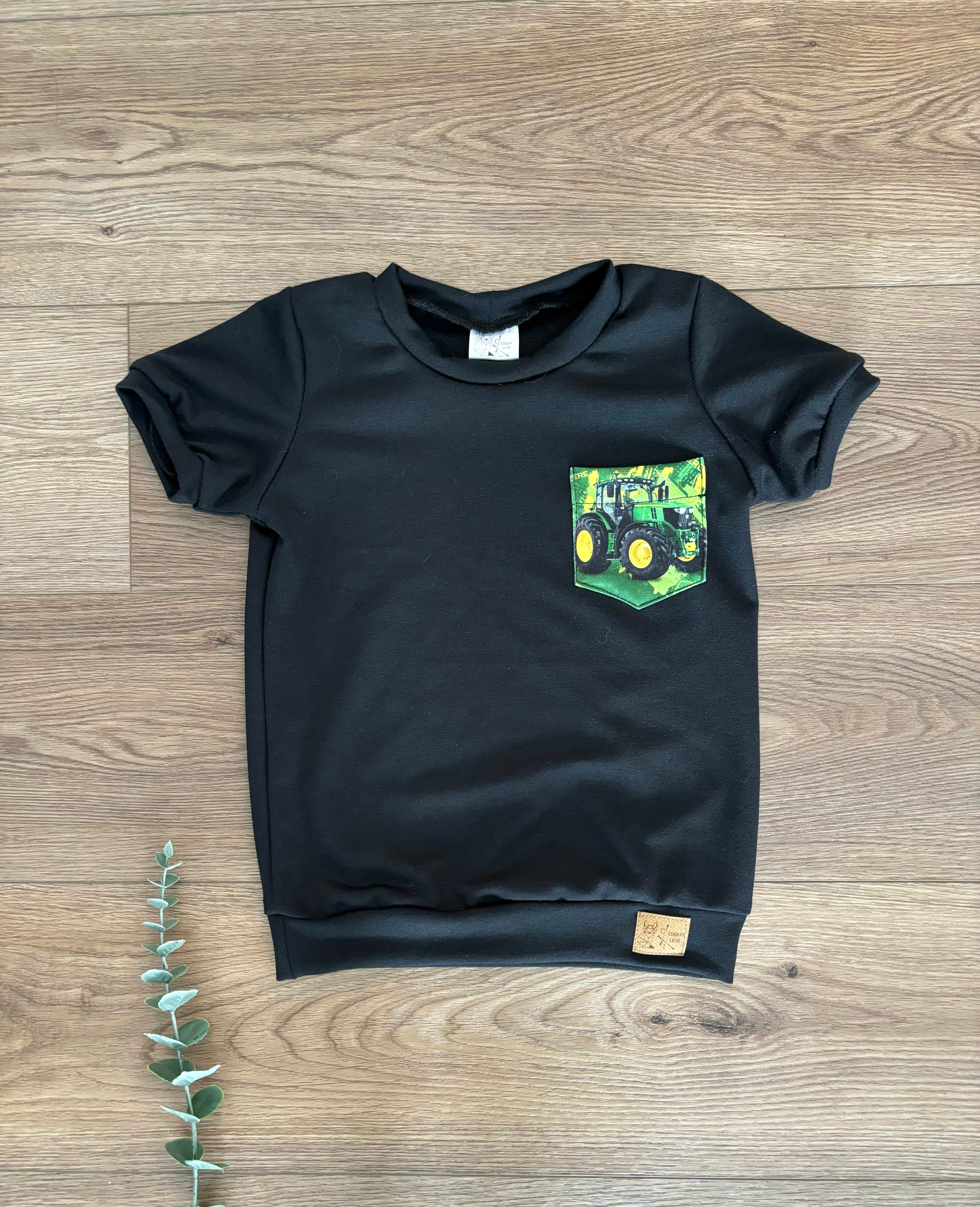 T-shirt à poche ( john deere )