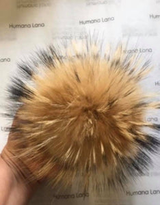 Pompon brun naturel